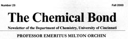 Newsletter Dept. Chem. Cincinnati